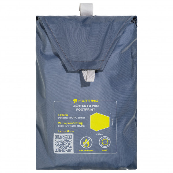 Ferrino - Lightent 3 Pro Footprint - Zeltunterlage grau von Ferrino