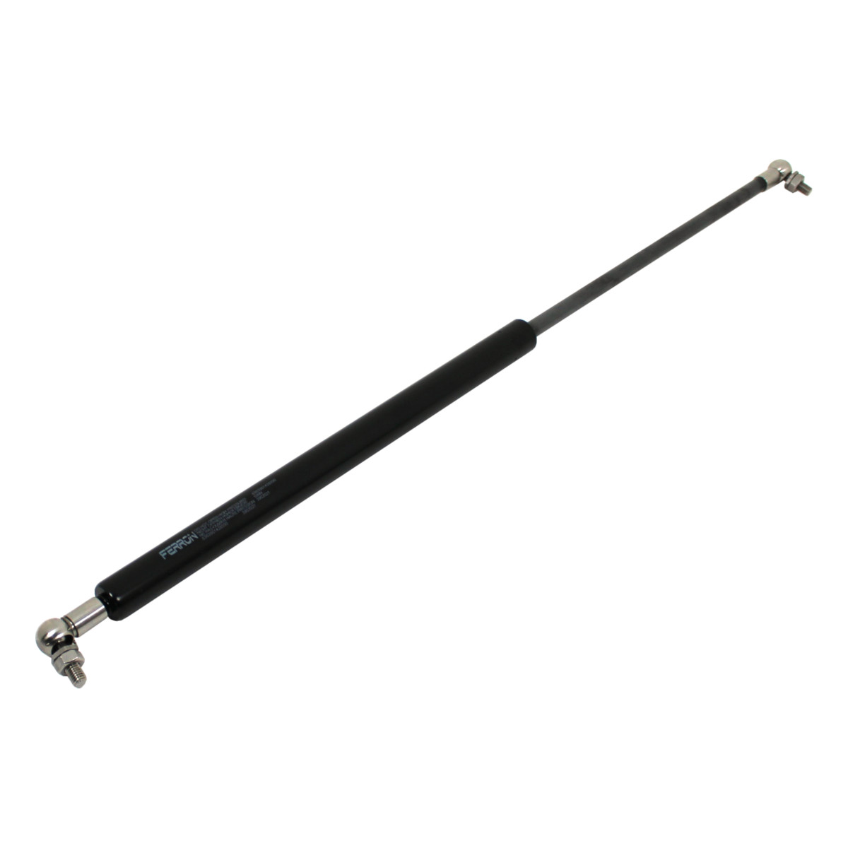 Ferron Gasdruckfeder Gasfeder Dämpfer mit Kugelgelenk 550 N 840 mm Hub: 350 mm von Ferron