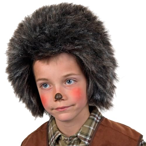 Kinder Perücke Igel zum lustigen Tierkostüm Karneval Fasching von Festartikel-Müller