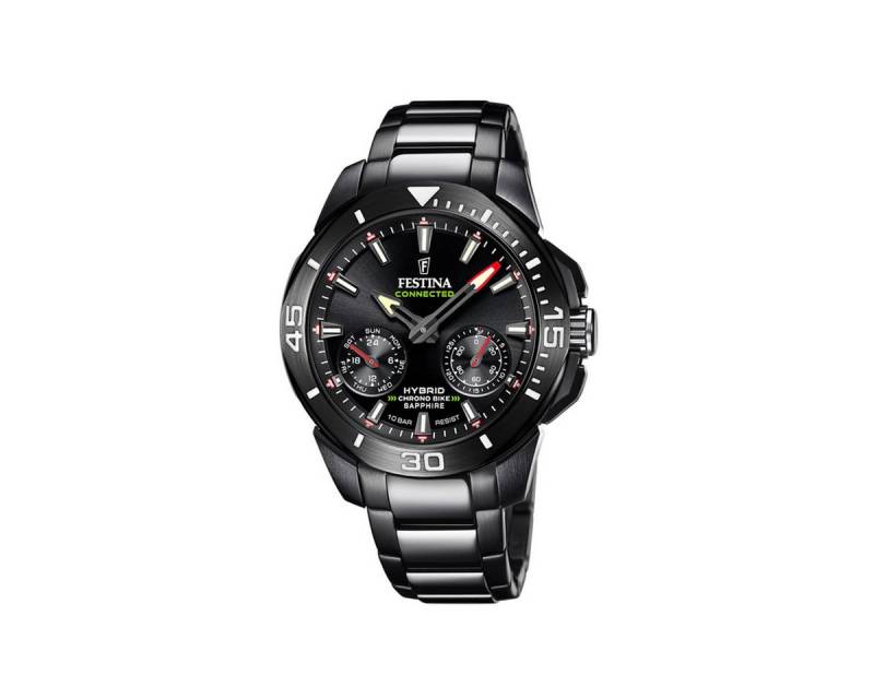 Festina Connected Chronograph Festina Herrenarmbanduhr F20648/1 Connected Chrono Bike Hybrid Set, (1-tlg) von Festina Connected