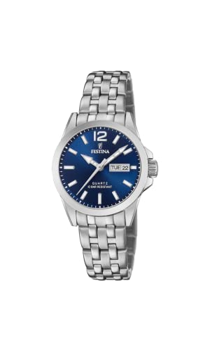 Festina Damen Analog Quarz Uhr mit Edelstahl Armband F20455/3 von Festina