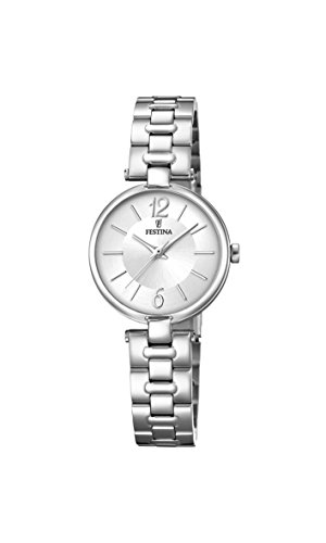 Festina Uhr Für Damen F20311/1 Mademoiselle Silber Edelstahl Case SilberEdelstahl Band von Festina