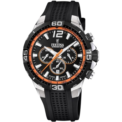 Festina F20523/2 Men's Black Chrono Bike Watch von Festina