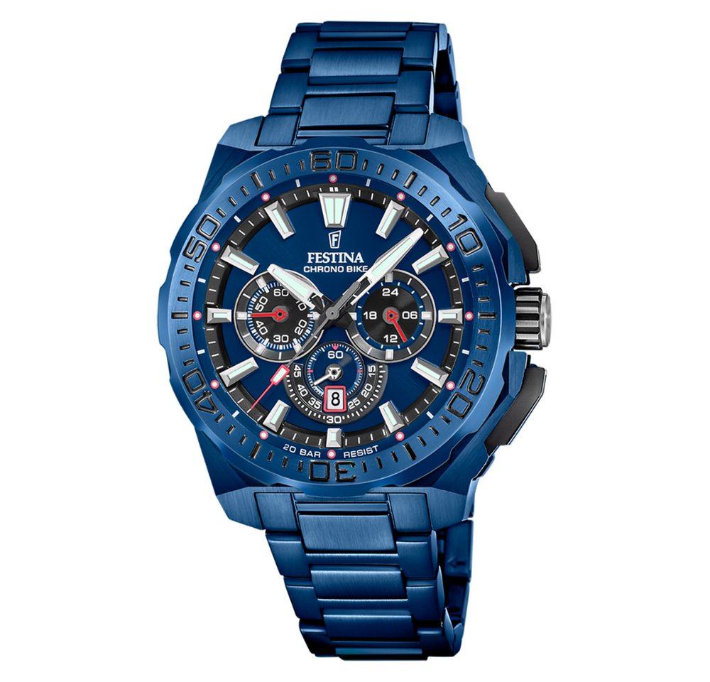 Festina Chronograph F20729-1, Festina, Herrenuhr, Spezialausgabe, Chrono Bike, Chronograph von Festina