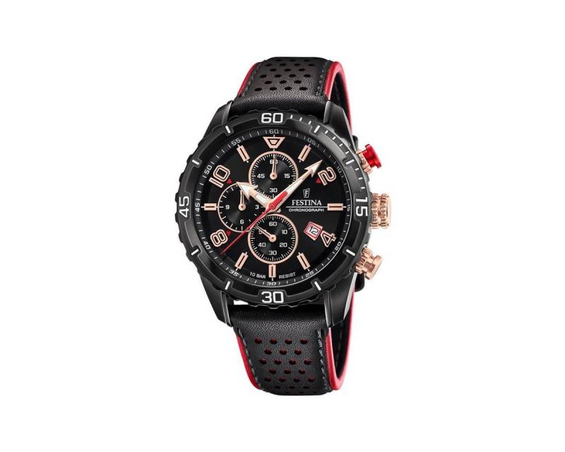 Festina Chronograph Festina Herren Uhr F20519/4 Chronograph Rosé vergoldet, (1-tlg) von Festina