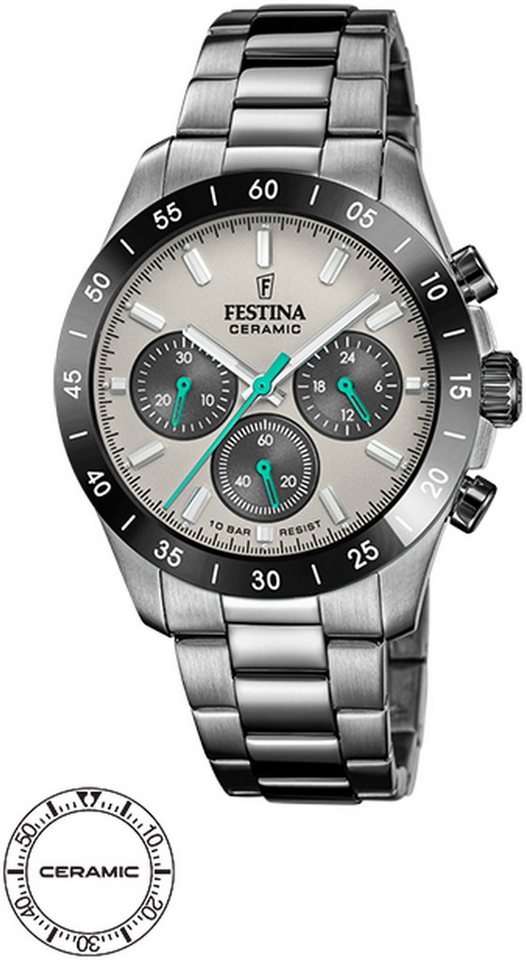 Festina Chronograph Festina Herrenarmbanduhr F20703/1 von Festina