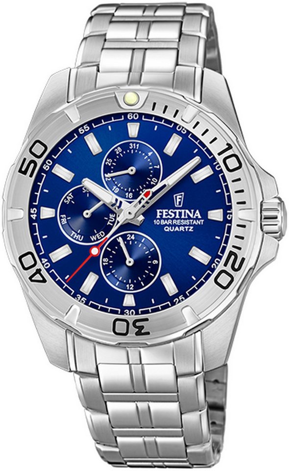Festina Chronograph Herren-Armbanduhr Multifunktion F20445/2 von Festina