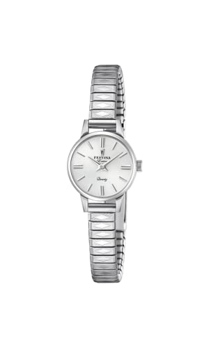 Festina Damen Analog Quarz Uhr mit Edelstahl Armband F20262/1 von Festina