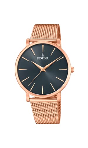 Festina Damen Analog Quarz Uhr mit Edelstahl Armband F20477/2 von Festina