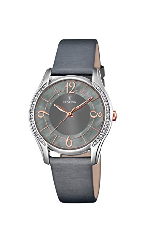Festina Damen Analog Quarz Uhr mit Leder Armband F16944/2 von Festina