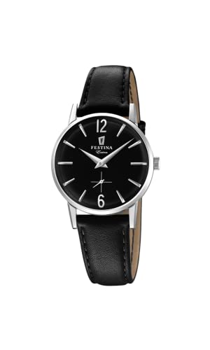 Festina Damen Analog Quarz Uhr mit Leder Armband F20254/4 von Festina