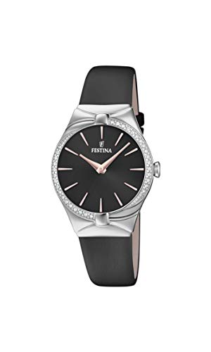 Festina Damen Analog Quarz Uhr mit Leder Armband F20388/3 von Festina
