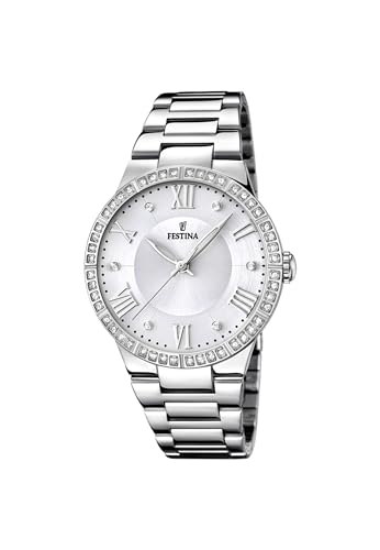 Festina Damen Uhr Boyfriend Collection Edelstahl Armband von Festina