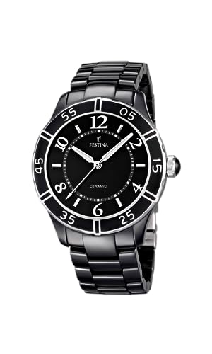 Festina Uhr Für Damen F16621/2 Outlet Keramik Case SchwarzKeramik Band von Festina