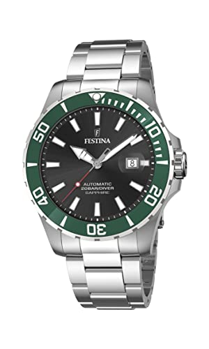 Festina Herren Analog Quarz Uhr mit Edelstahl Armband F20531/2 von Festina