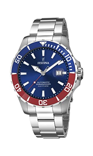 Festina Herren Analog Quarz Uhr mit Edelstahl Armband F20531/5 von Festina