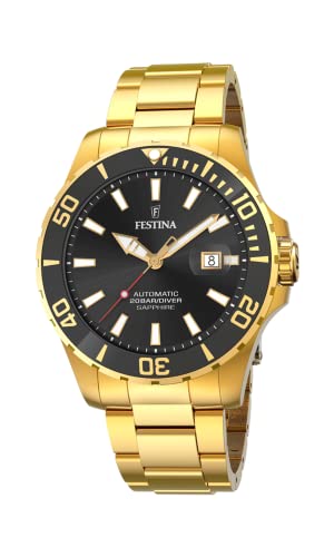 Festina Herren Analog Quarz Uhr mit Edelstahl Armband F20533/2 von Festina