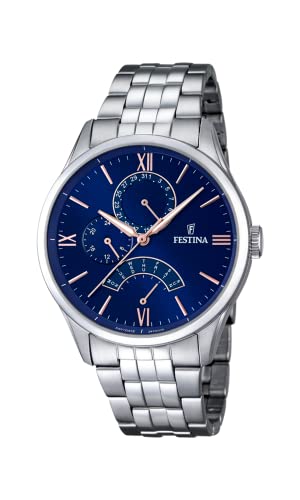 Festina Herren Uhr Retro Edelstahl Armband Festina Herren Uhr Retro Edelstahl Armband von Festina
