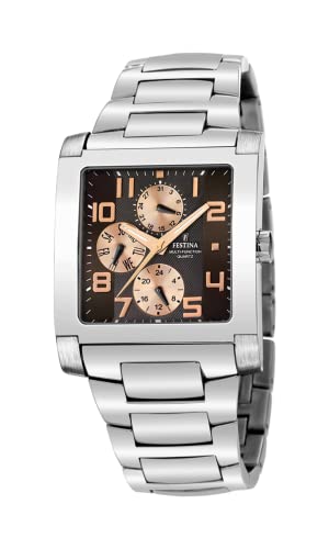 Festina Herren-Armbanduhr Sport Multifunktion Analog Quarz Edelstahl F16234/C von Festina