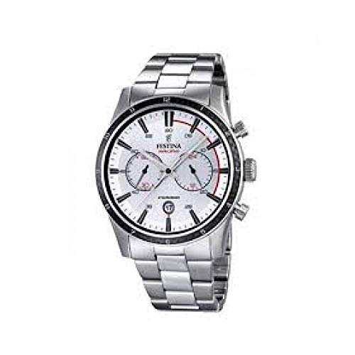 Festina Herren-Armbanduhr XL Chronograph Quarz Edelstahl F16818/1 von Festina