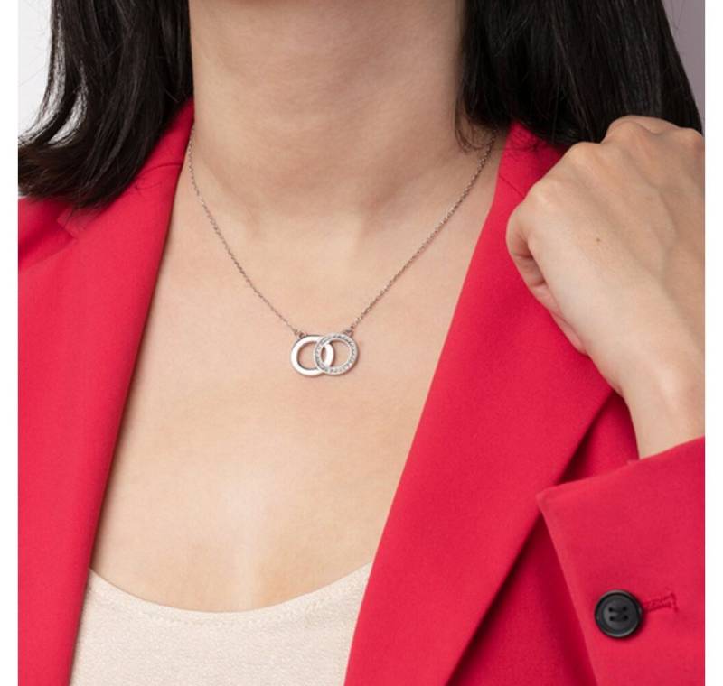 Festina Kette mit Einhänger Stylish steel necklace with zircons Woman Basic LS1913-1 / 1 von Festina