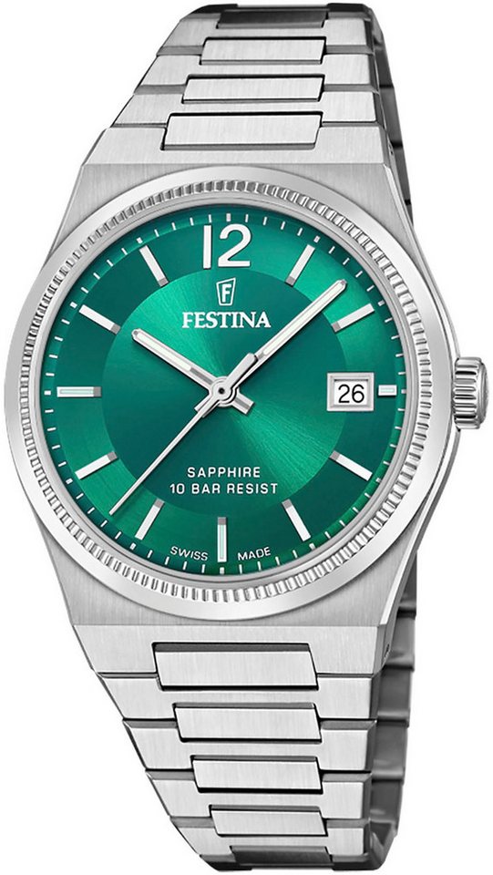 Festina Quarzuhr, Swiss Made von Festina