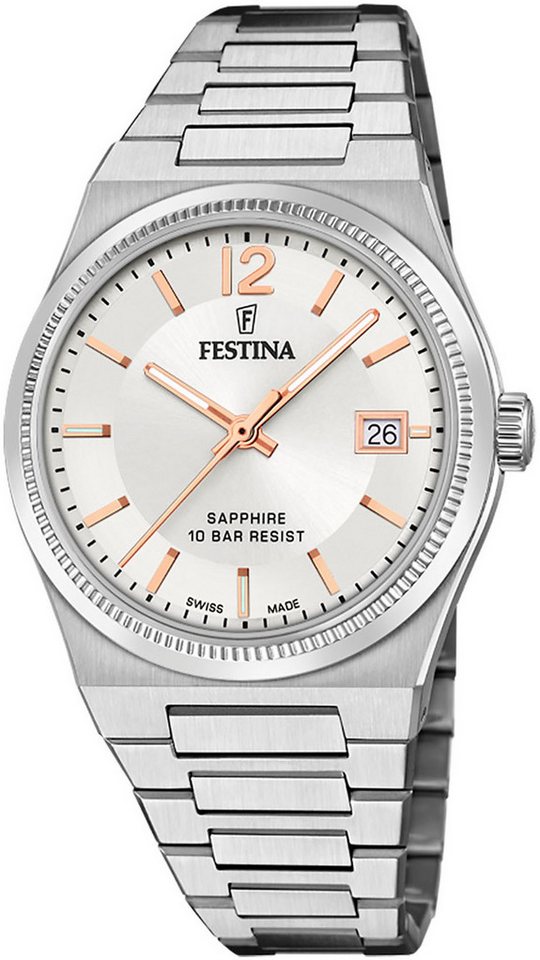 Festina Quarzuhr, Swiss Made von Festina