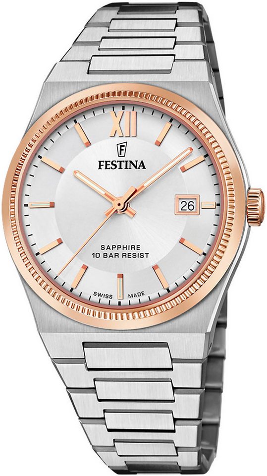 Festina Quarzuhr, Swiss Made von Festina