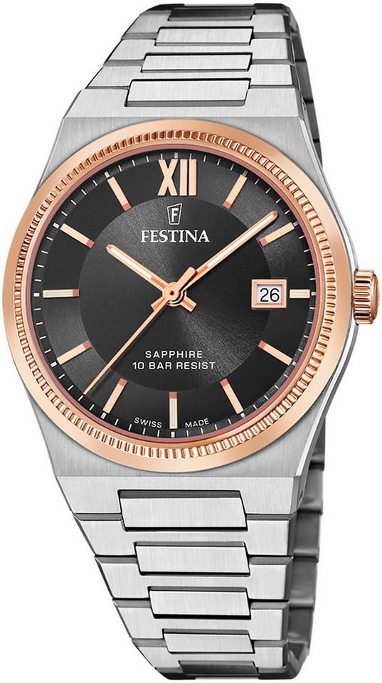 Festina Quarzuhr, Swiss Made von Festina