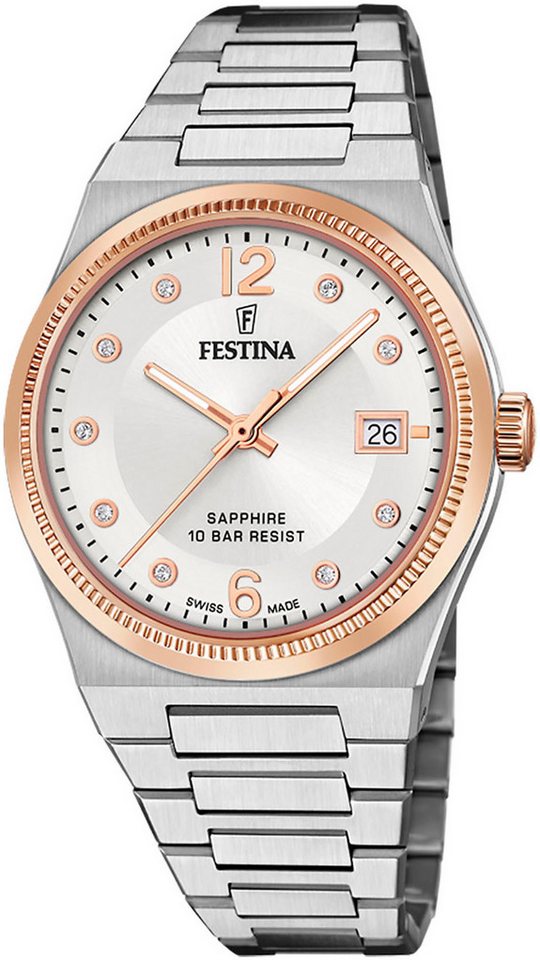 Festina Quarzuhr, Swiss Made von Festina