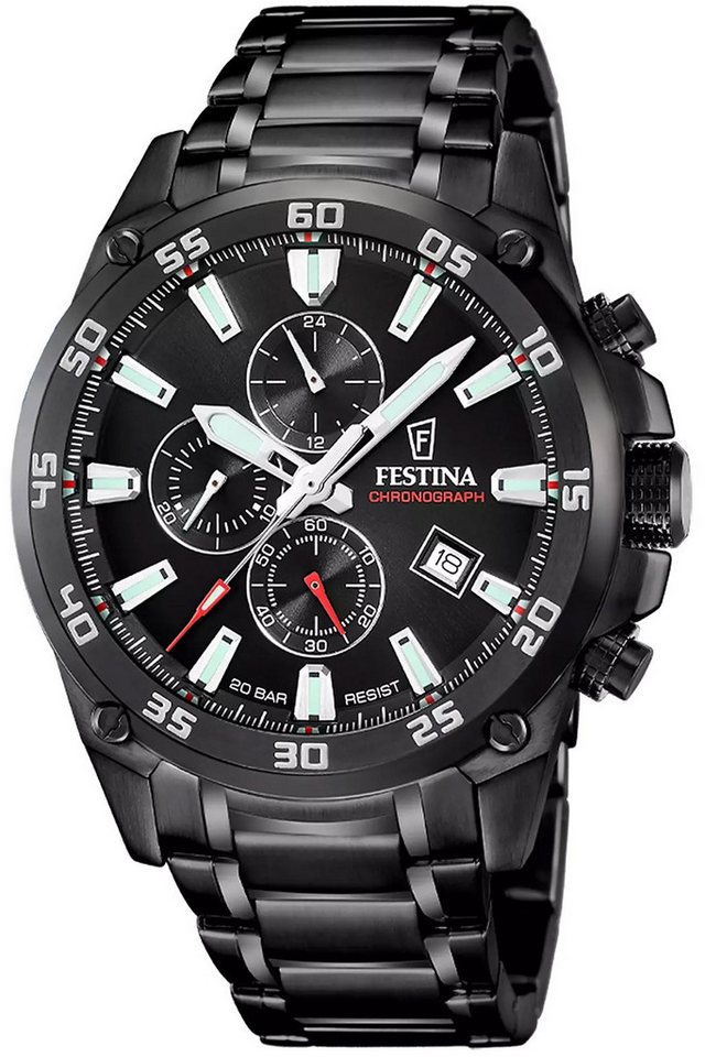 Festina Quarzuhr Schwarz 20 bar von Festina