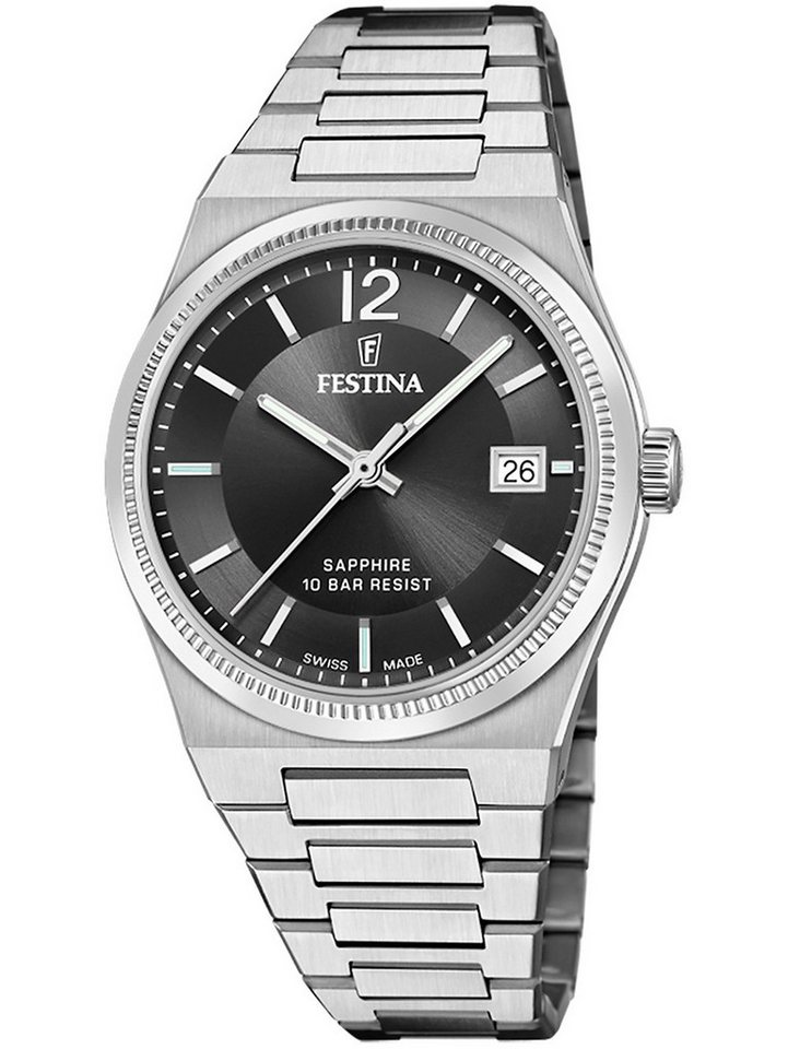 Festina Quarzuhr Festina F20035/6 Damenuhr Swiss Made Rivé 35mm 10ATM Festina F20035/6 Damenuhr Swiss Made Rivé 35mm 10ATM Festina Quarzuhr Festina F20035/6 Damenuhr Swiss Made Rivé 35mm 10ATM Festina F20035/6 Damenuhr Swiss Made Rivé 35mm 10ATM von Festina