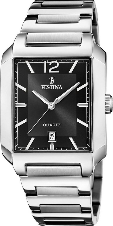 Festina Quarzuhr ON THE SQUARE Herrenarmbanduhr von Festina