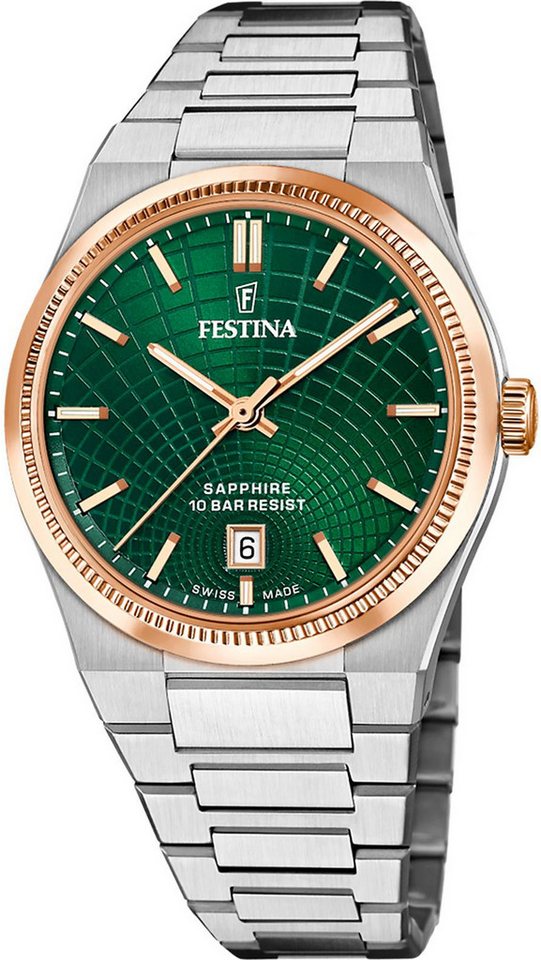 Festina Quarzuhr RIVE COLLECTION Herrenarmbanduhr von Festina