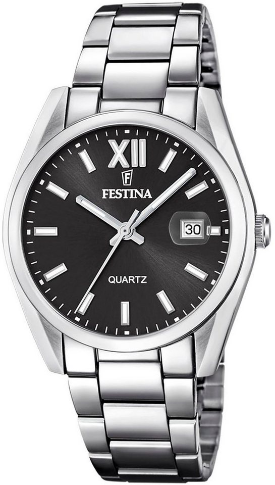 Festina Quarzuhr Stahlband klassisch von Festina