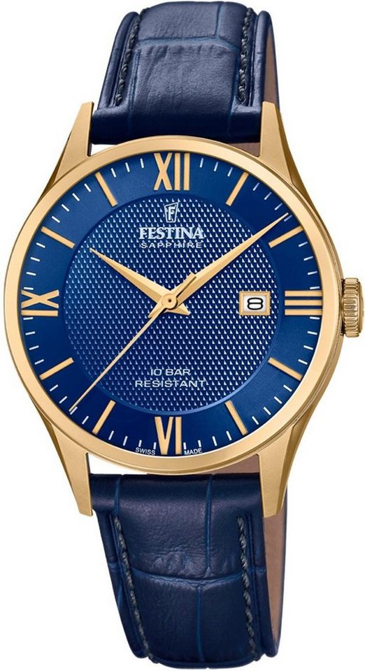 Festina Quarzuhr Swiss Made Collection, F20010/3 von Festina