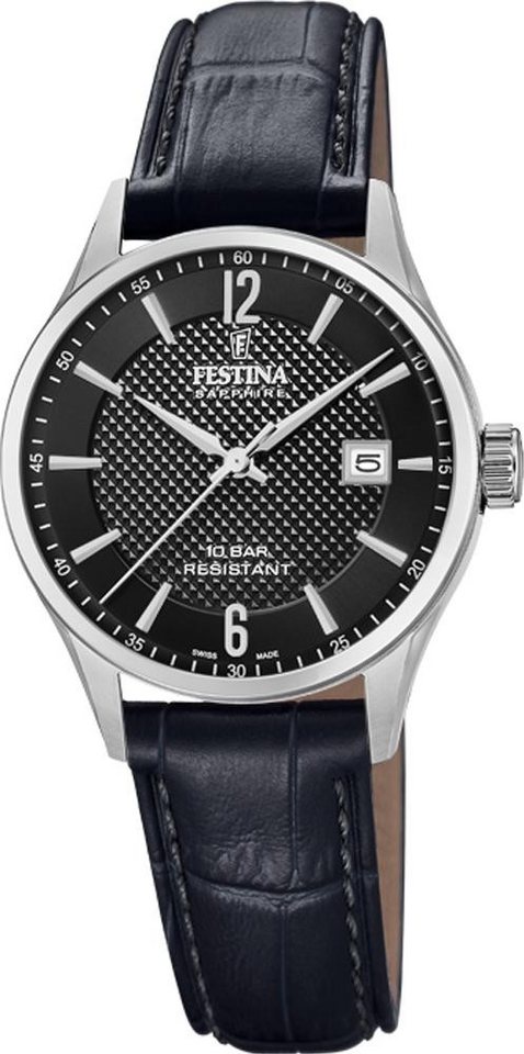 Festina Quarzuhr Swiss Made Damenarmbanduhr von Festina
