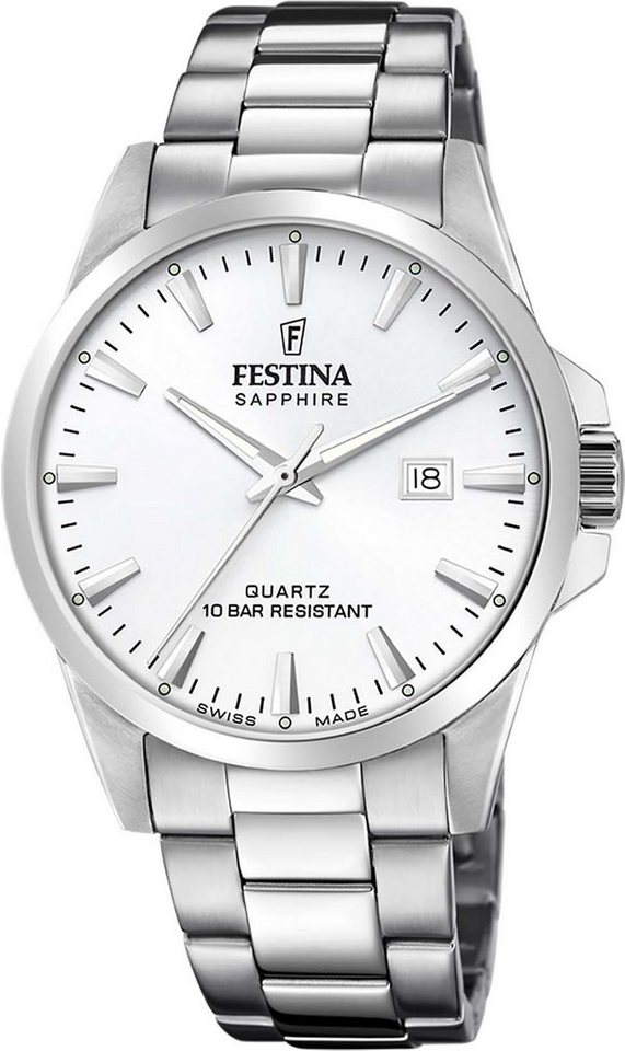 Festina Quarzuhr Swiss Made, F20024/2, Armbanduhr, Herrenuhr, Swiss Made von Festina