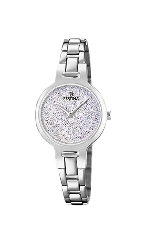 Festina Uhr Für Damen F20379/1 Outlet Silber Edelstahl Case SilberEdelstahl Band von Festina