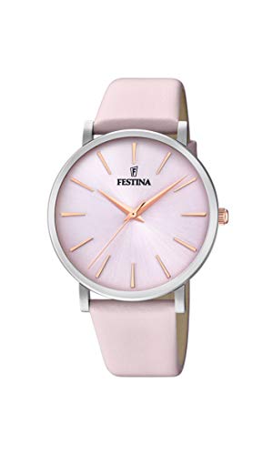 Festina Damen Analog Quarz Uhr mit Leder Armband F20371/2 von Festina