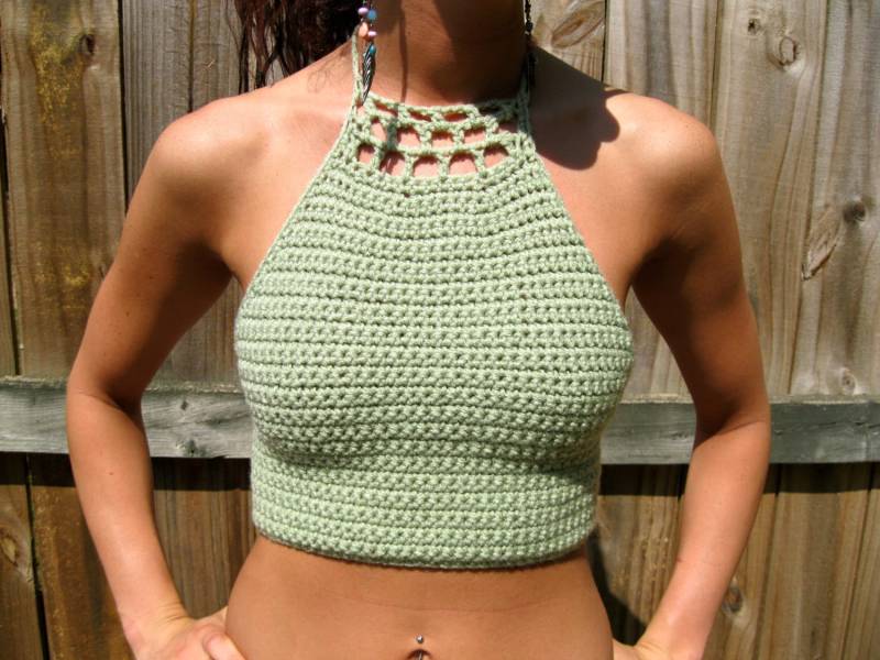 Gehäkeltes Neckholder Top Gehäkeltes Neckholder Top von FestivalBASSics