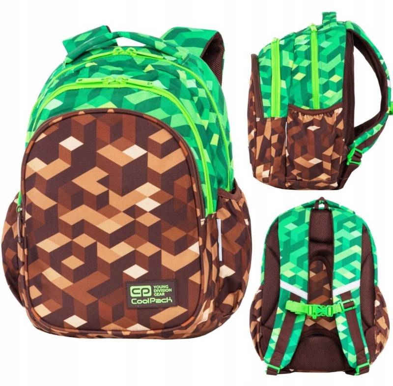 Festivalartikel Schulrucksack Jungen Schulrucksack Jerry CoolPack City Jungle - 21L, Bequem von Festivalartikel