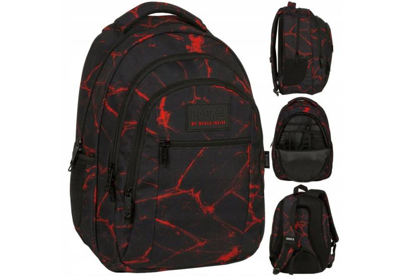 Festivalartikel Schulrucksack Schulrucksack Jungen 26L BackUP Magma Lava – robust & stylisch Festivalartikel Schulrucksack Schulrucksack Jungen 26L BackUP Magma Lava – robust & stylisch von Festivalartikel