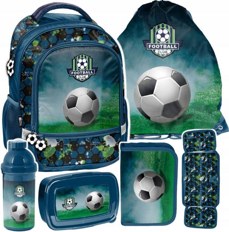 Festivalartikel Schulrucksack Schulrucksack-Set 5-teilig Football für Jungen Festivalartikel Schulrucksack Schulrucksack-Set 5-teilig Football für Jungen von Festivalartikel