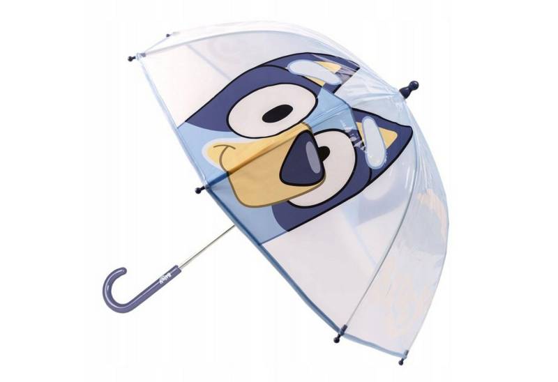 Festivalartikel Stockregenschirm Bluey Kinder Regenschirm Transparent Blau–Lizenz, stabil&leicht Festivalartikel Stockregenschirm Bluey Kinder Regenschirm Transparent Blau–Lizenz, stabil&leicht von Festivalartikel