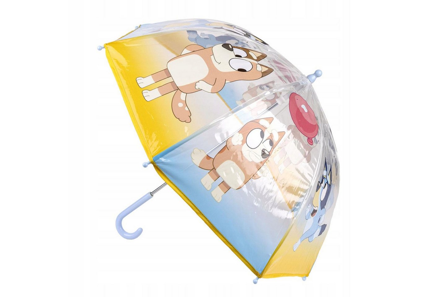 Festivalartikel Stockregenschirm Bluey & Bingo Kinder Regenschirm Transparent–Lizenz, stabil&leicht Festivalartikel Stockregenschirm Bluey & Bingo Kinder Regenschirm Transparent–Lizenz, stabil&leicht von Festivalartikel
