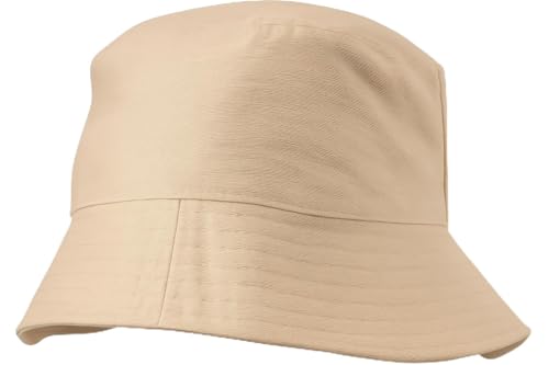 Sonnenhut Fischerhut Anglerhut unifarben Camping Festival Hut Damen Herren Universal Leichter Hut aus 100% Baumwolle von Festivalking