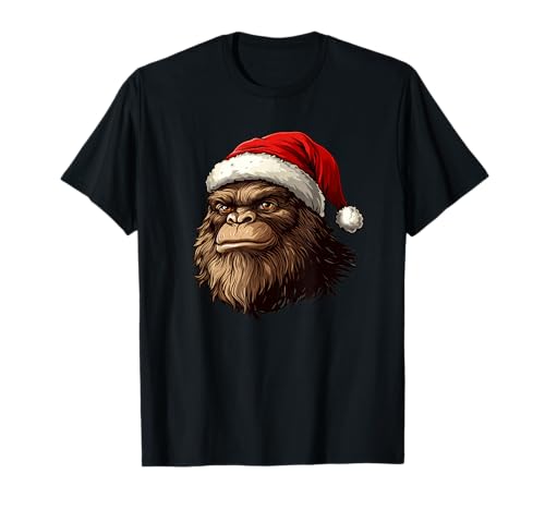 Hübscher Bigfoot im Weihnachtslook für Jungen und Mädchen T-Shirt Hübscher Bigfoot im Weihnachtslook für Jungen und Mädchen T-Shirt von Festive Bigfoot