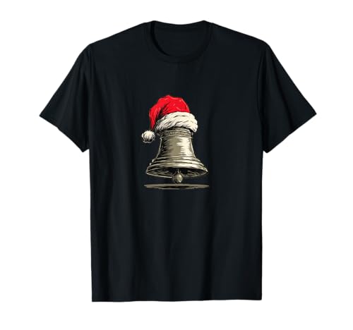Tolle Glocke im Weihnachts-Look für Jungen und Mädchen T-Shirt Tolle Glocke im Weihnachts-Look für Jungen und Mädchen T-Shirt von Festive Liberty Bell Outfit