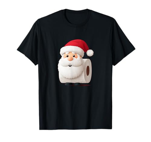 Lustiges Toilettenpapier Weihnachtsmann Kostüm für Jungen und Mädchen T-Shirt Lustiges Toilettenpapier Weihnachtsmann Kostüm für Jungen und Mädchen T-Shirt von Festive Toilet Paper Outfit
